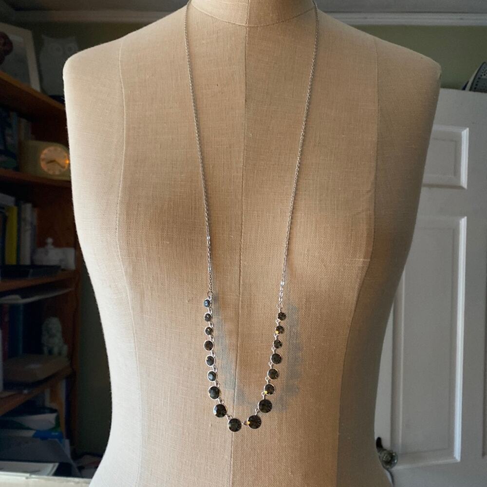 GAP long sparkly necklace
